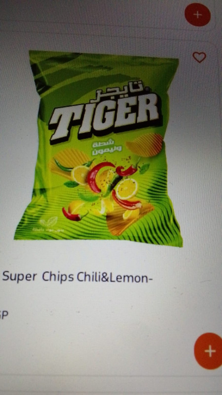  product image Tiger Potato Chips Lemon and Chili